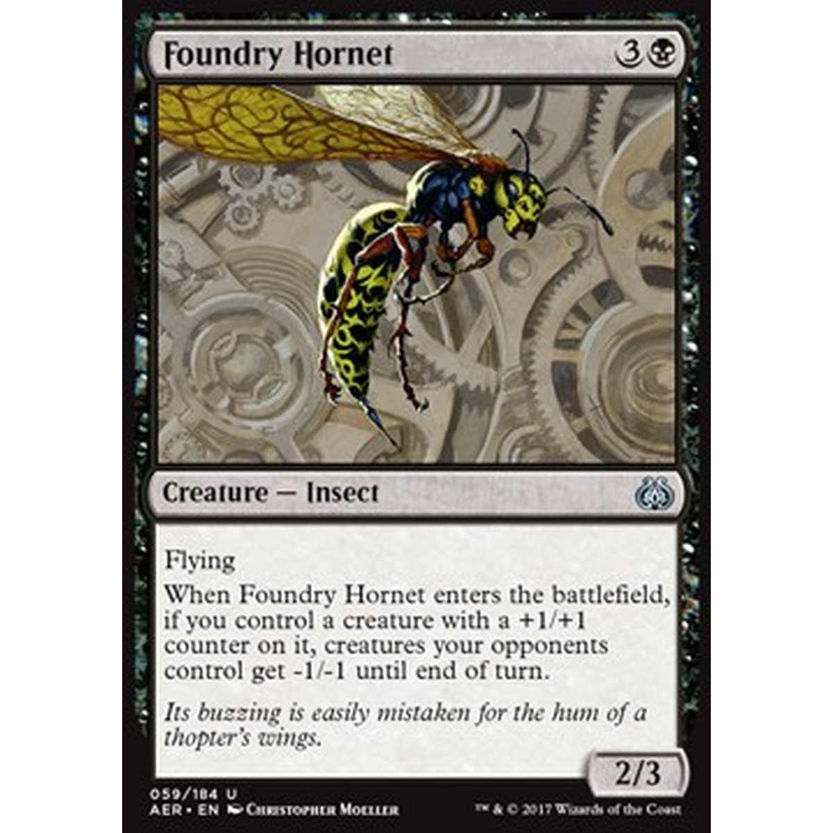 Foundry Hornet - Calabrone della Fonderia - [AER] [NM] [Foil]