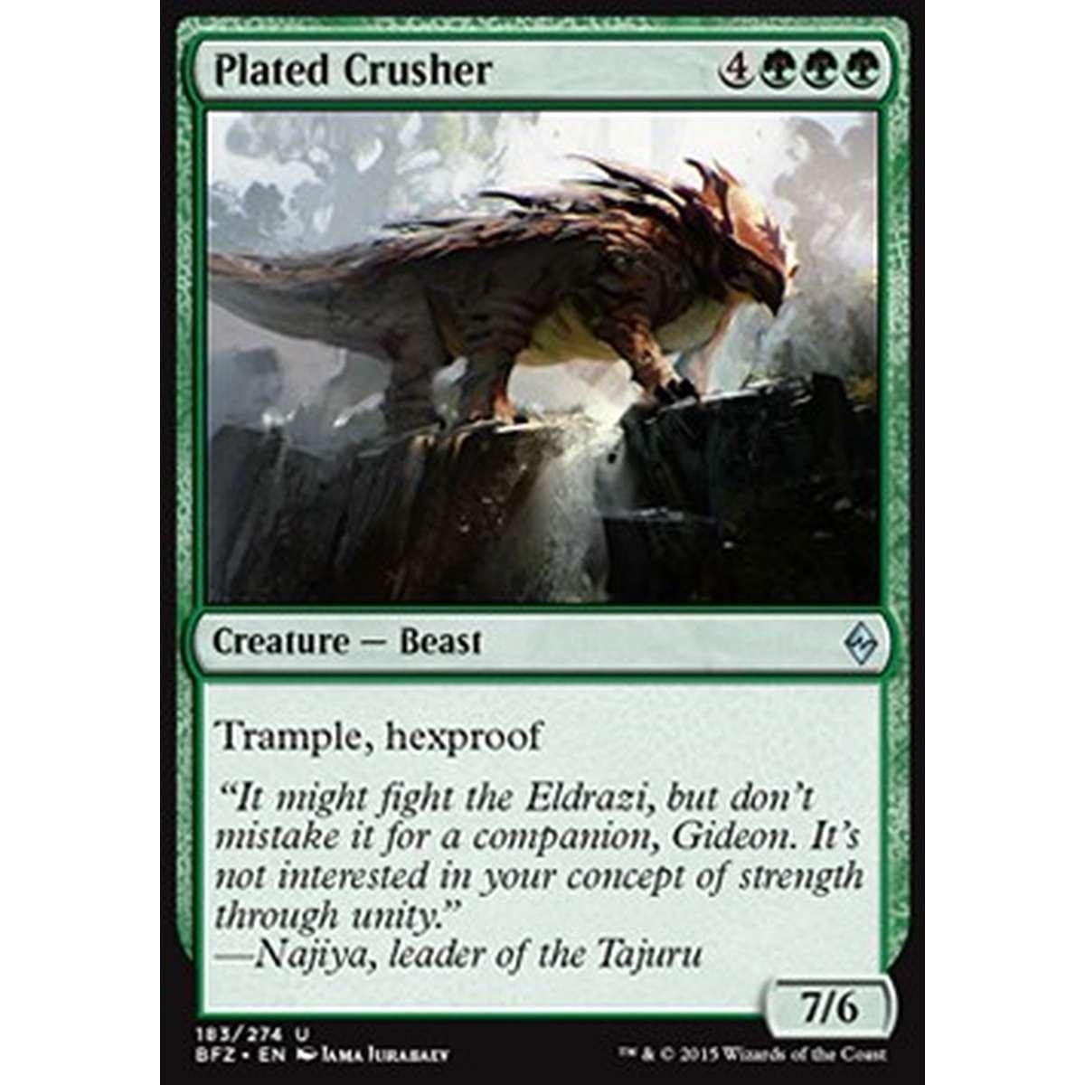 Plated Crusher - Distruttore Corazzato - [BFZ] [NM]