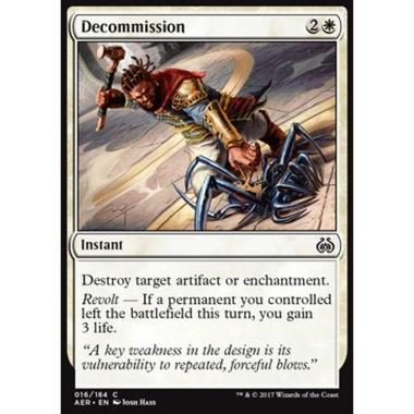Decommission - Disabilitare - [AER] [NM] [Foil]