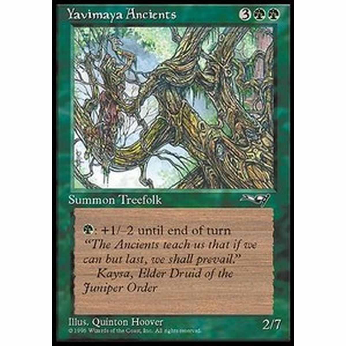 Yavimaya Ancients (V.1) - Yavimaya Ancients (V.1) - [ALL] [EX]