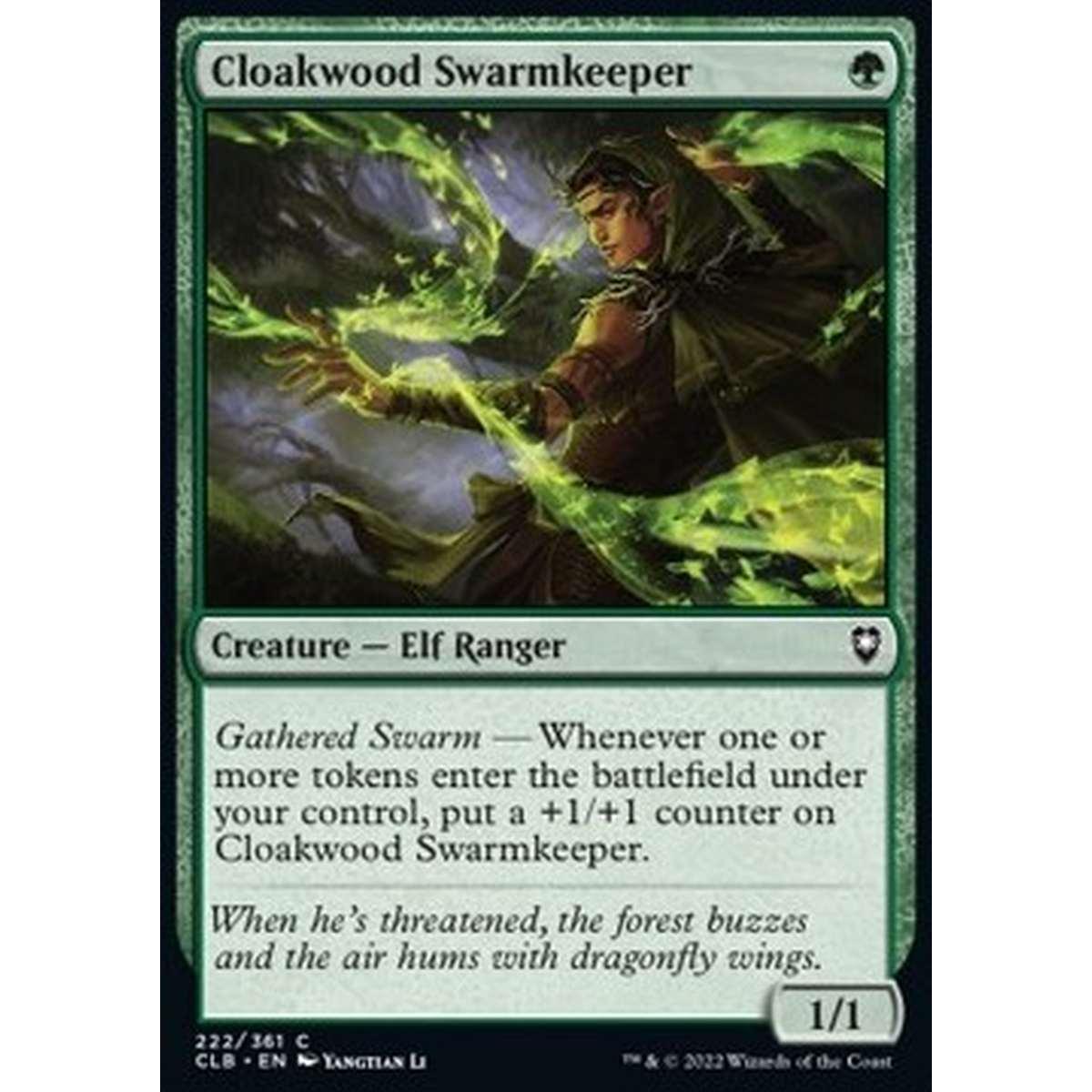 Cloakwood Swarmkeeper - Cloakwood Swarmkeeper - [CLB] [NM]
