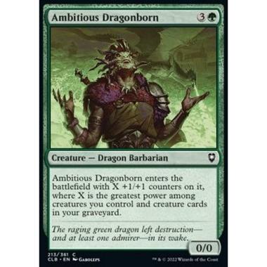 Ambitious Dragonborn - Ambitious Dragonborn - [CLB] [NM]