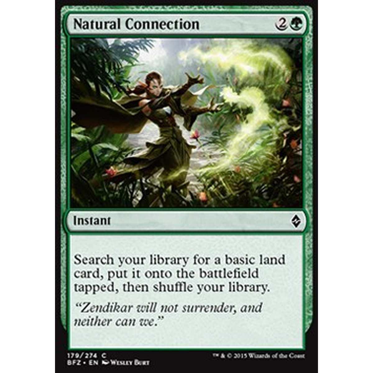 Natural Connection - Natural Connection - [BFZ] [NM] [Foil]