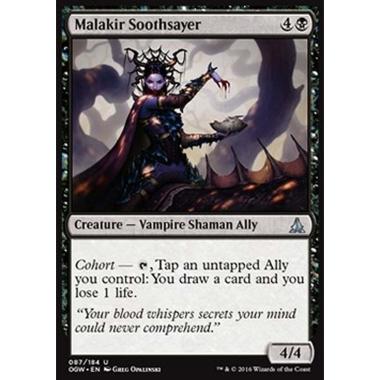 Malakir Soothsayer - Malakir Soothsayer - [OGW] [NM] [Foil]