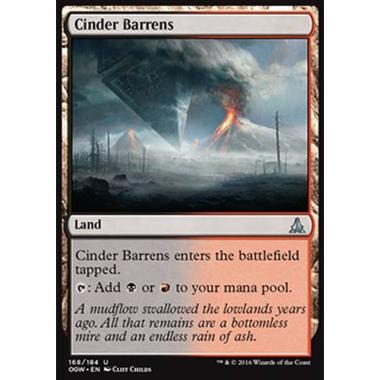 Cinder Barrens - Cinder Barrens - [OGW] [NM] [Foil]