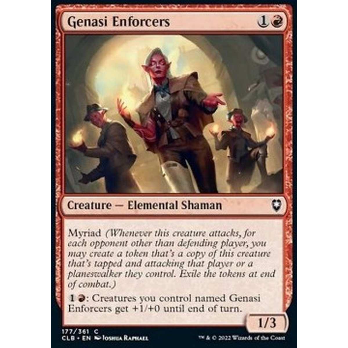 Genasi Enforcers - Genasi Enforcers - [CLB] [NM]