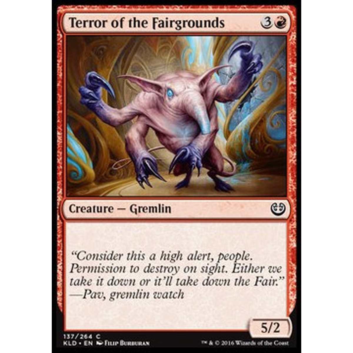 Terror of the Fairgrounds - Terror of the Fairgrounds - [KLD] [NM] [Foil]