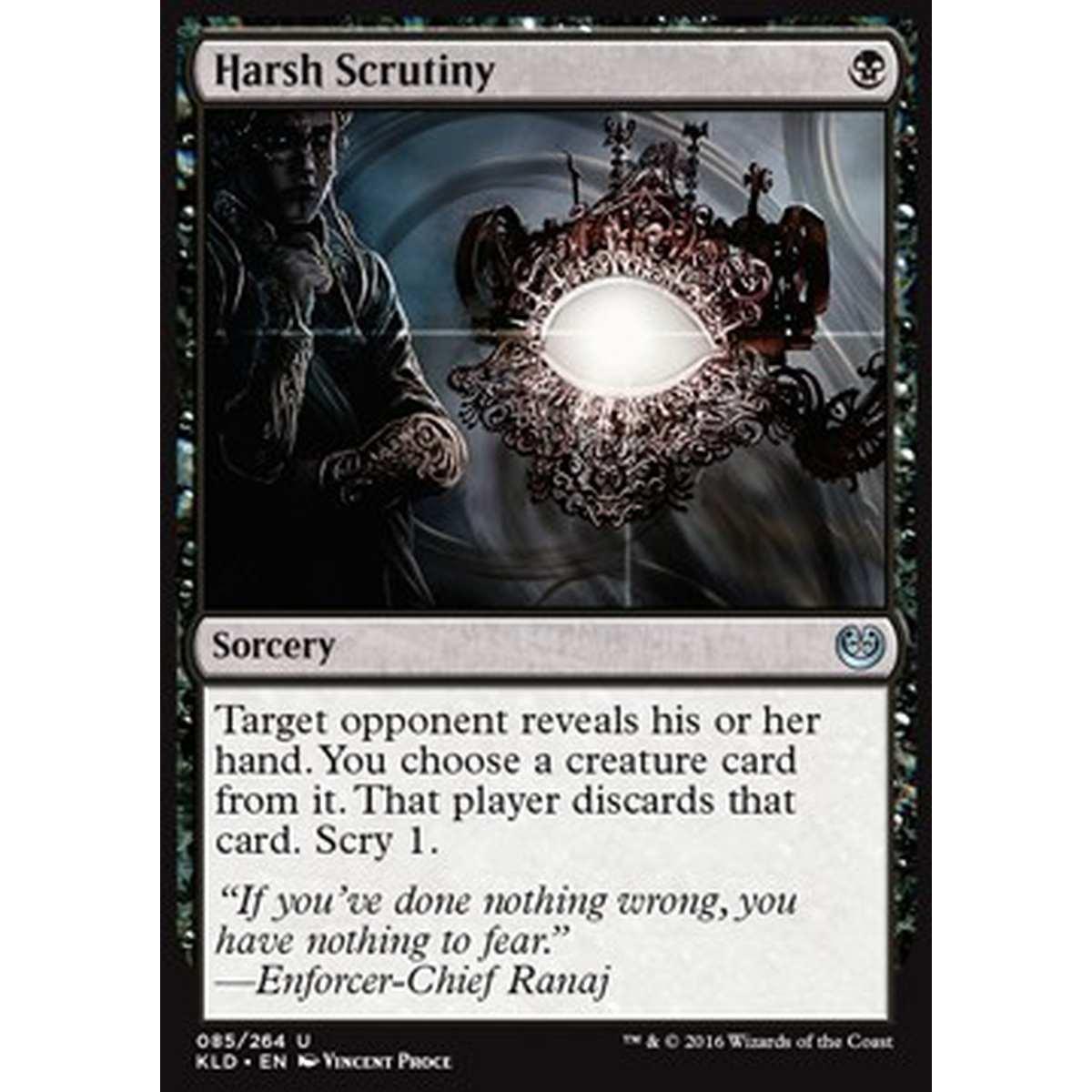 Harsh Scrutiny - Scrutinio Severo - [KLD] [NM] [Foil]