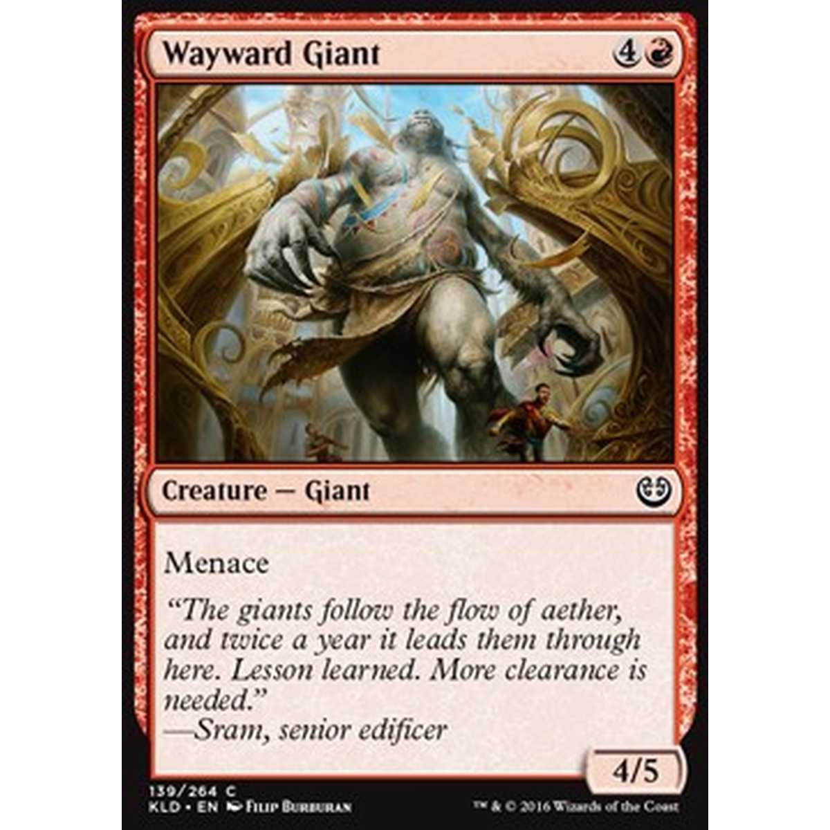 Wayward Giant - Gigante Fuori Controllo - [KLD] [NM] [Foil]