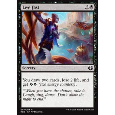 Live Fast - Vita Spericolata - [KLD] [NM] [Foil]