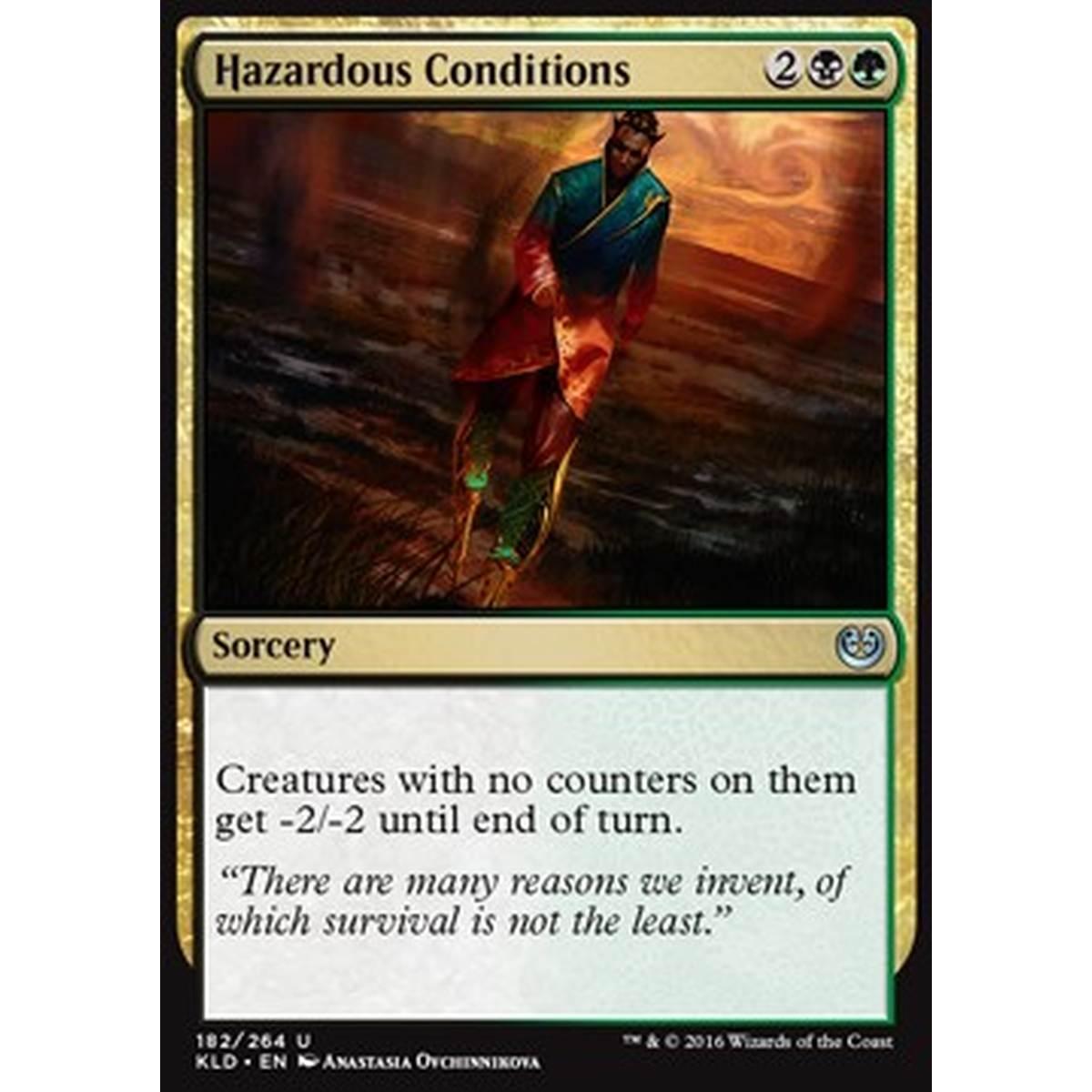 Hazardous Conditions - Condizioni Pericolose - [KLD] [NM] [Foil]