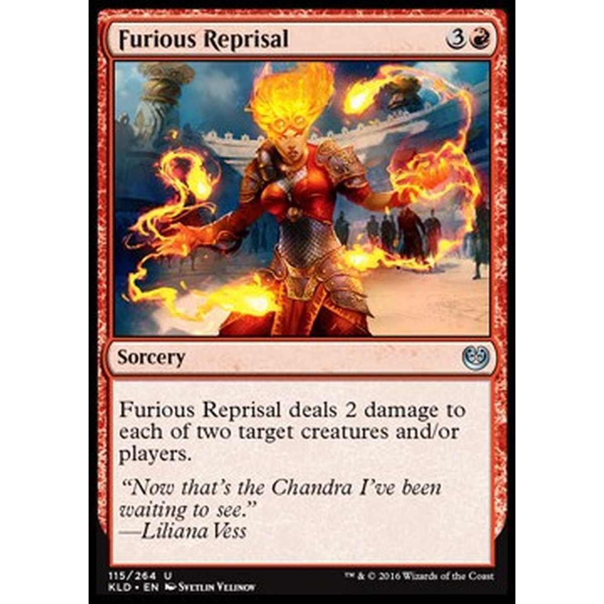 Furious Reprisal - Rappresaglia Furiosa - [KLD] [NM] [Foil]
