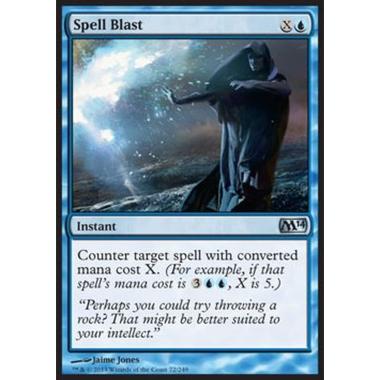 Spell Blast - Esplosione Magica - [M14] [NM] [Foil]