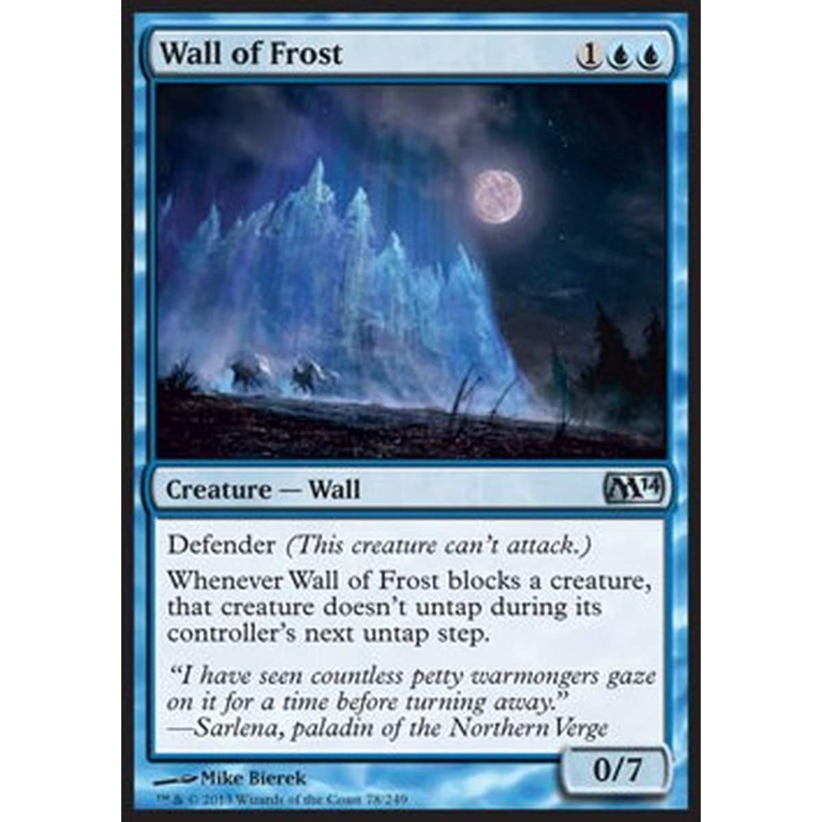Wall of Frost - Muro di Gelo - [M14] [NM] [Foil]