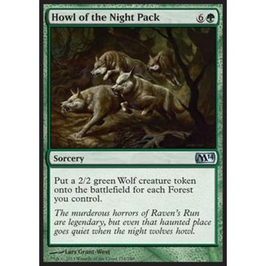 Howl of the Night Pack - Ululato del Branco Notturno - [M14] [NM] [Foil]