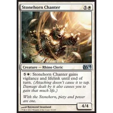 Stonehorn Chanter - Cantore Corno di Pietra - [M14] [NM] [Foil]