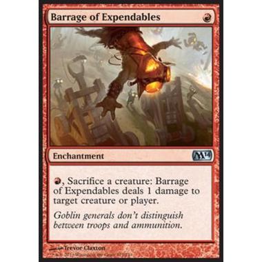 Barrage of Expendables - Sbarramento di Sacrificabili - [M14] [NM] [Foil]