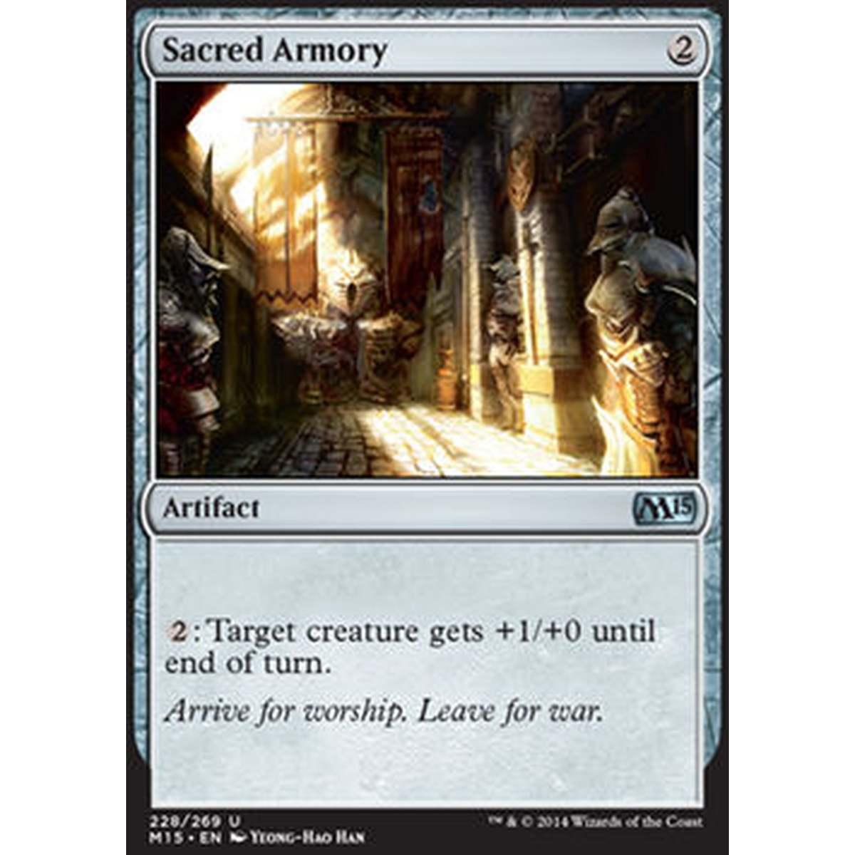 Sacred Armory - Armeria Sacra - [M15] [NM] [Foil]
