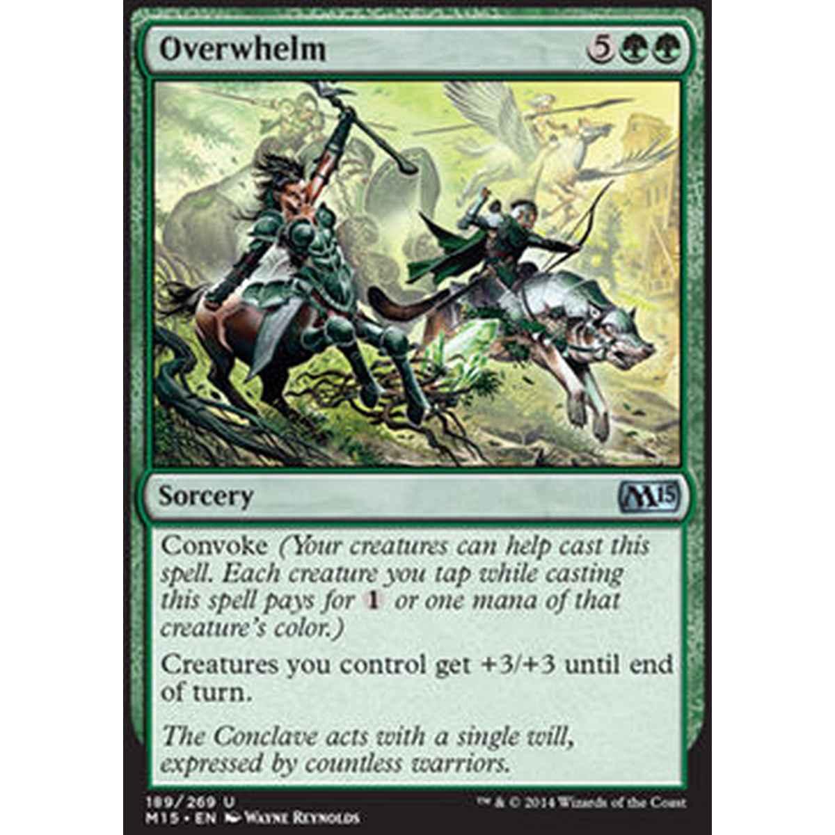Overwhelm - Soverchiare - [M15] [NM] [Foil]