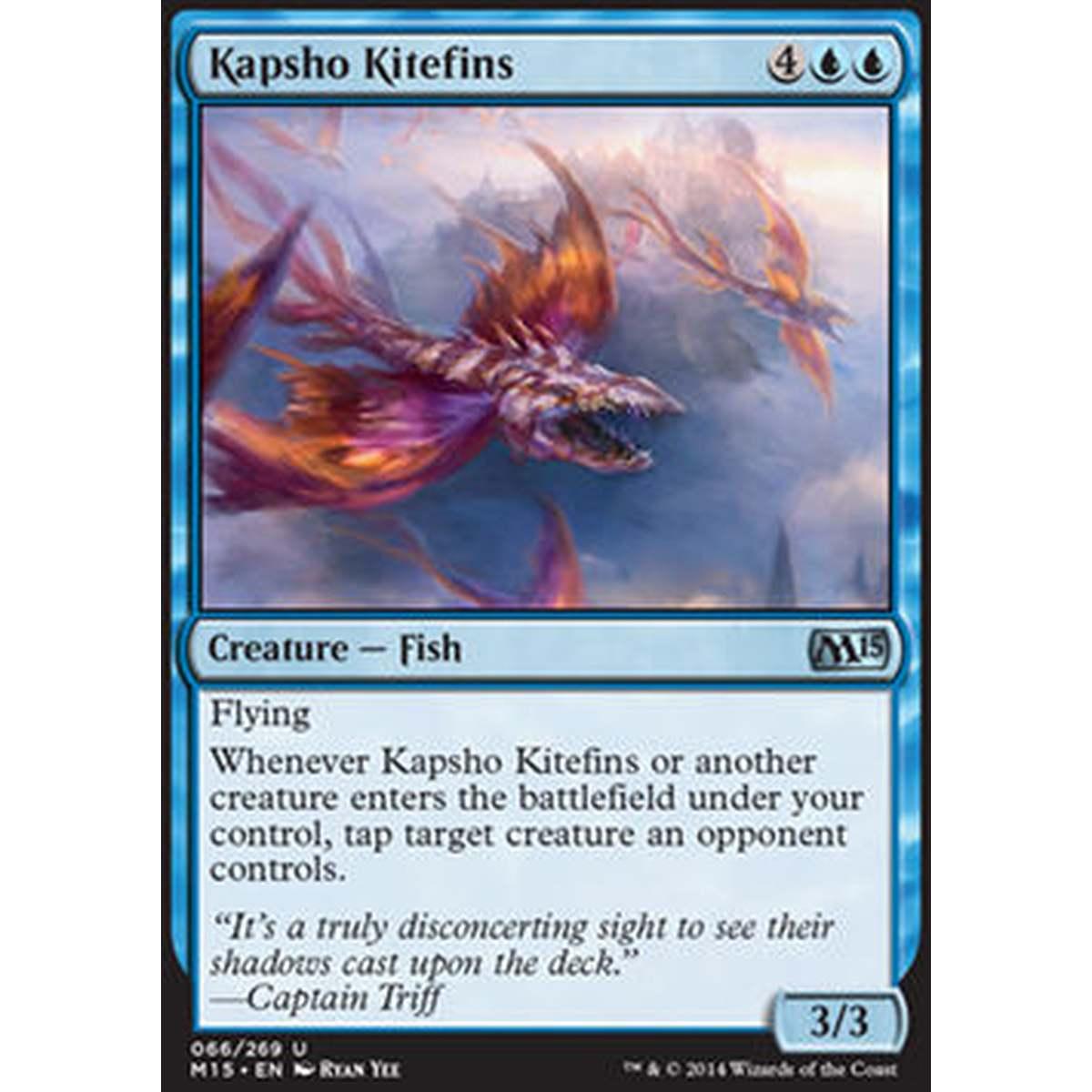Kapsho Kitefins - Velapinna di Kapsho - [M15] [NM] [Foil]