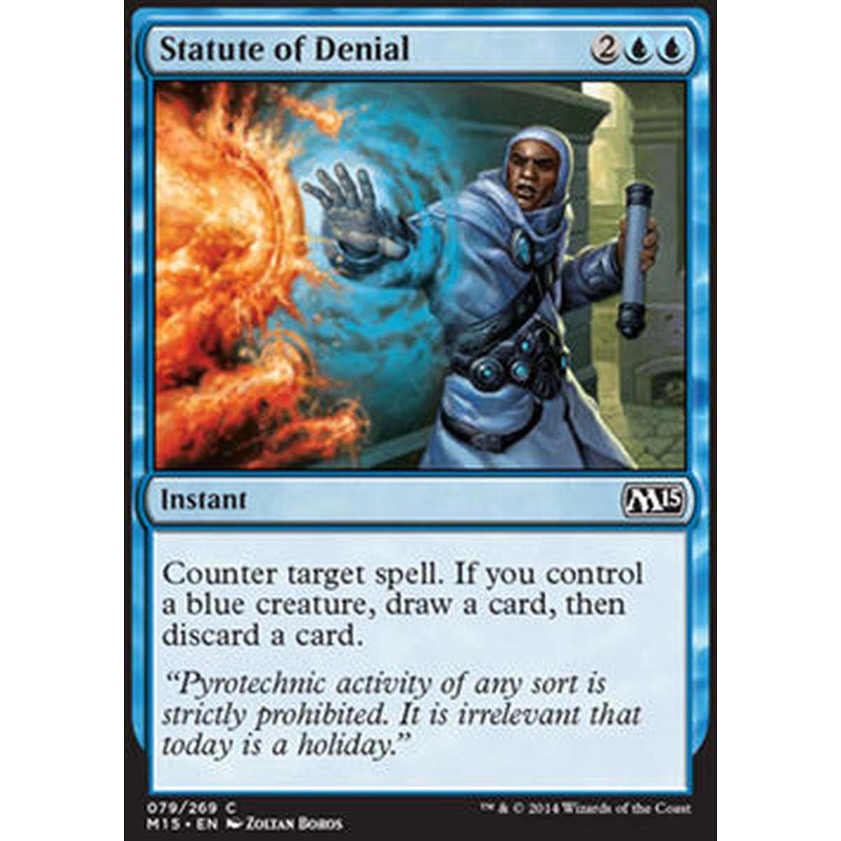 Statute of Denial - Statuto di Diniego - [M15] [NM] [Foil]
