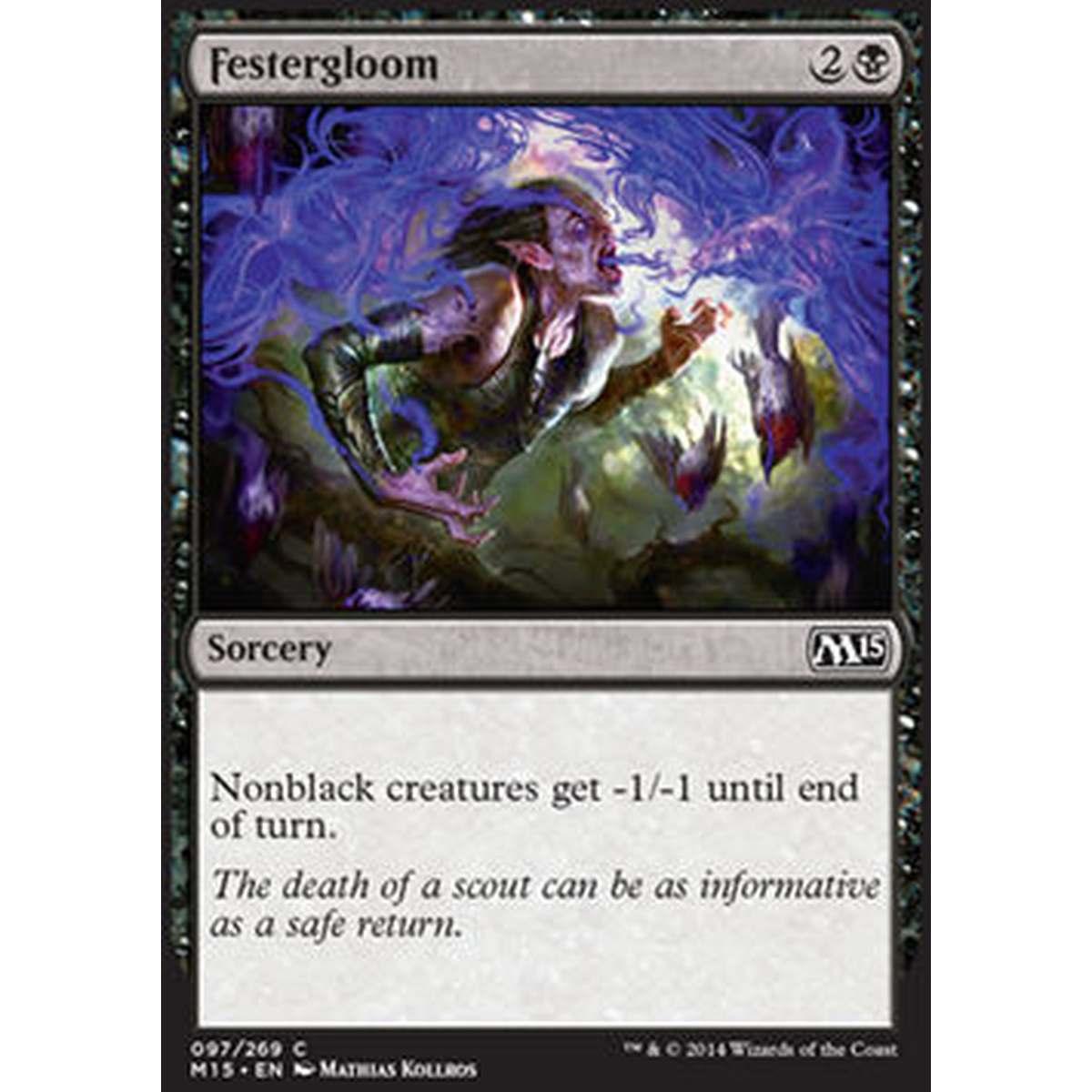 Festergloom - Tenebra Infetta - [M15] [NM] [Foil]