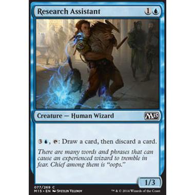 Research Assistant - Assistente di Ricerca - [M15] [NM] [Foil]