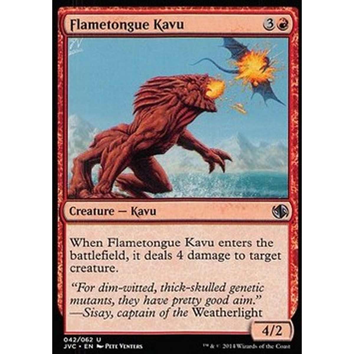 Flametongue Kavu - Flametongue Kavu - [DD3] [NM]