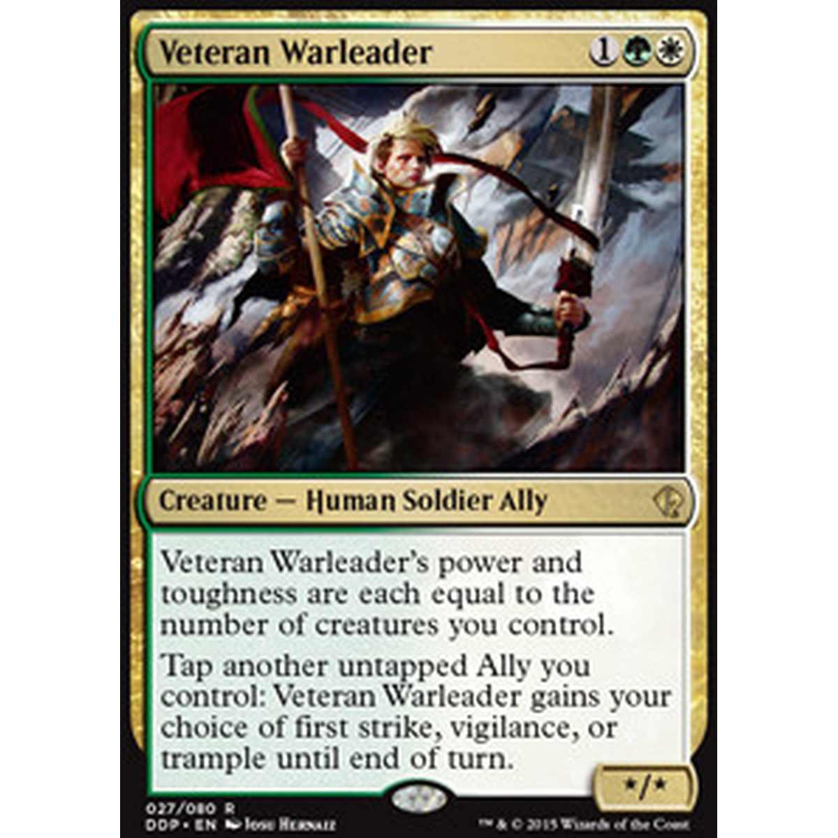 Veteran Warleader - Veteran Warleader - [DDP] [NM]