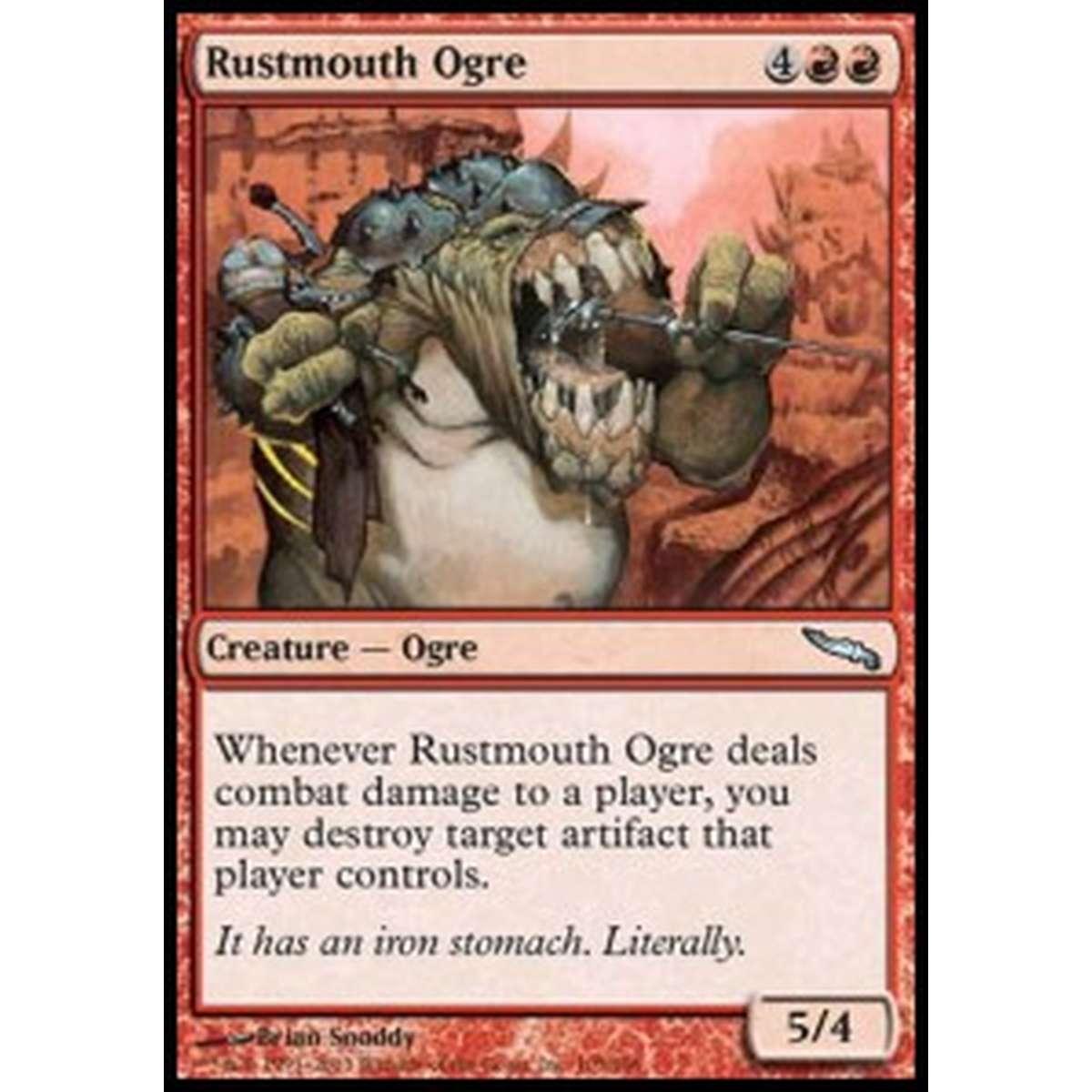 Rustmouth Ogre - Rustmouth Ogre - [MRD] [NM] [Foil]