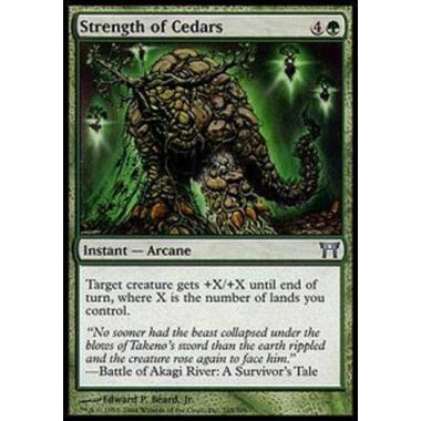 Strength of Cedars - Forza dei Cedri - [CHK] [EX] [Foil]