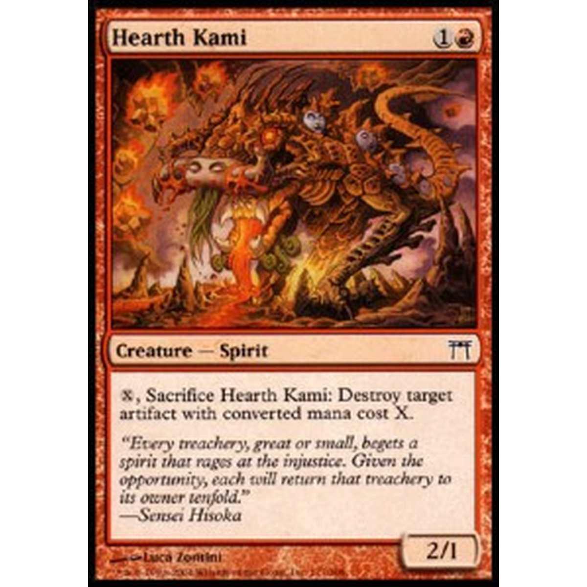 Hearth Kami - Hearth Kami - [CHK] [EX] [Foil]