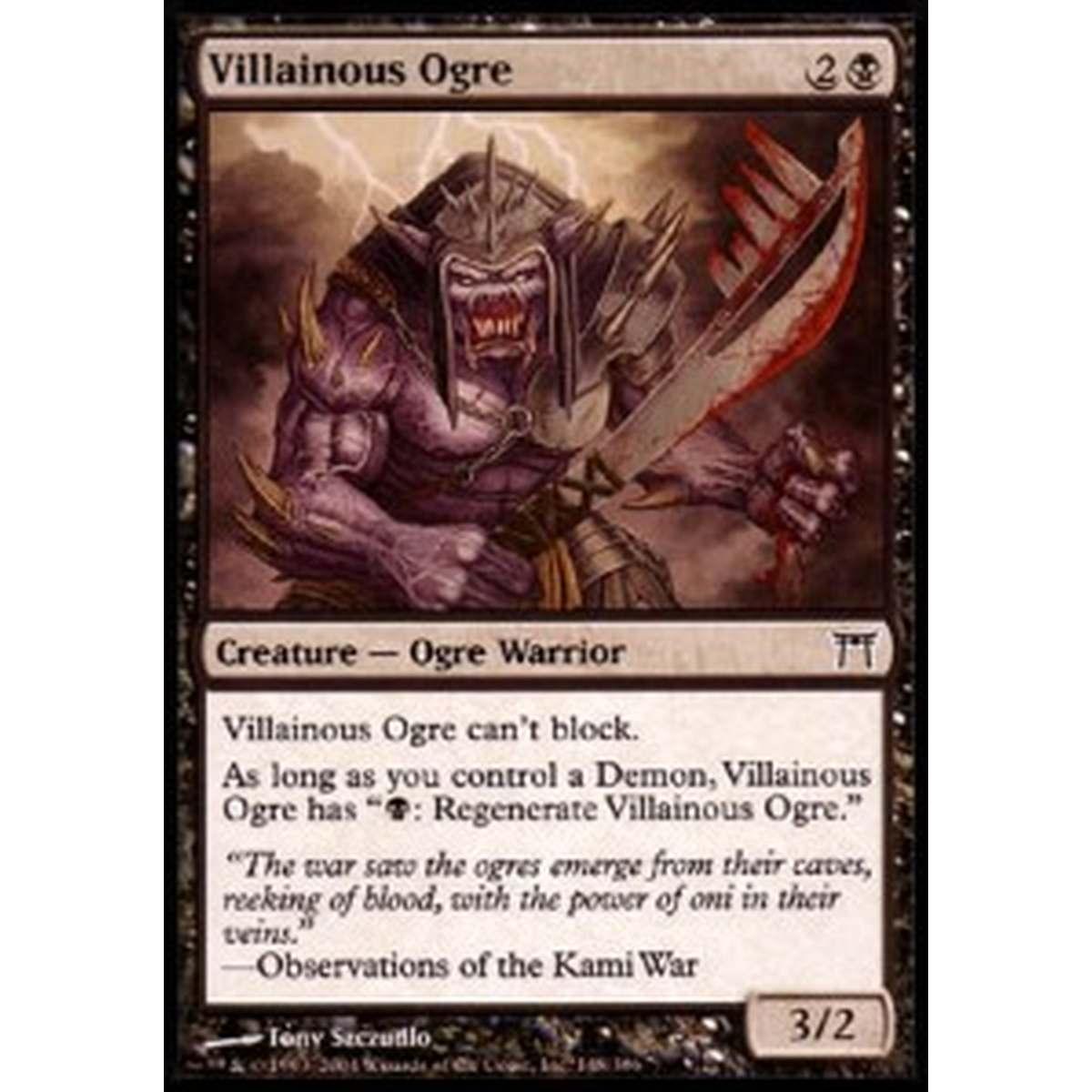 Villainous Ogre - Villainous Ogre - [CHK] [EX] [Foil]