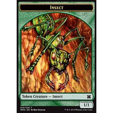 Insect Token (Green 1/1) - Insect Token (Green 1/1) - [MM2] [NM]