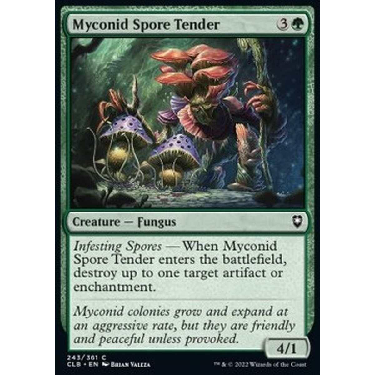 Myconid Spore Tender - Myconid Spore Tender - [CLB] [NM]