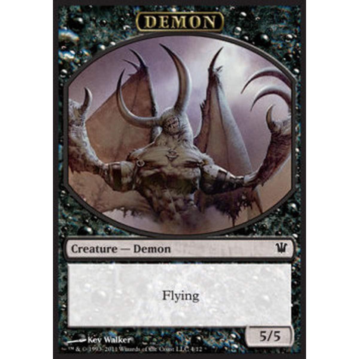Demon Token (Black 5/5) - Demon Token (Black 5/5) - [ISD] [NM]