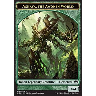 Ashaya, the Awoken World Token - Ashaya, the Awoken World Token - [ORI] [NM]