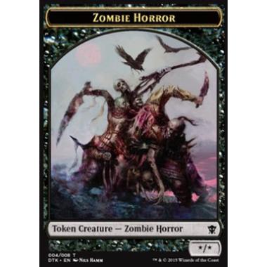 Zombie Horror Token (*/*) - Zombie Horror Token (*/*) - [DTK] [NM]