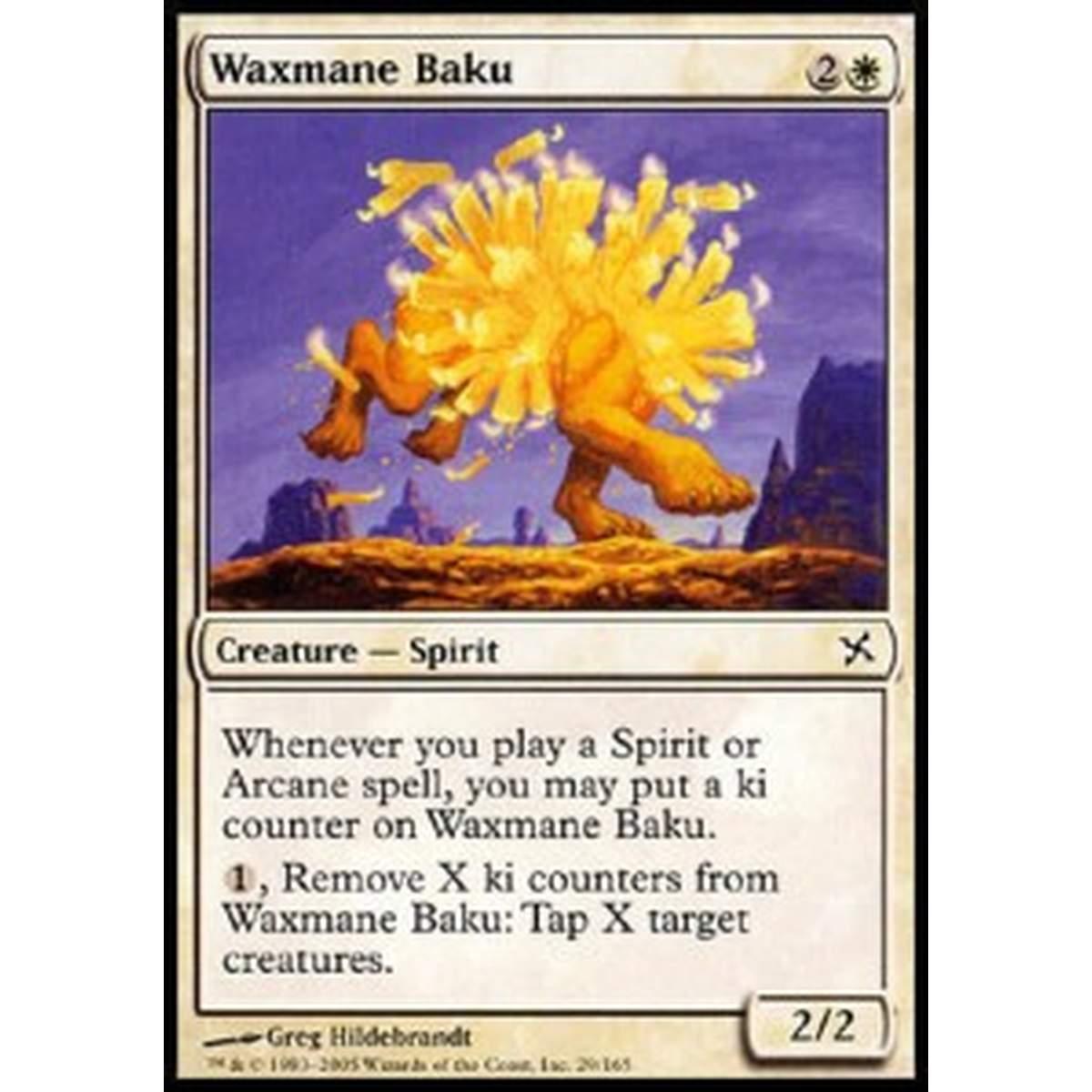 Waxmane Baku - Baku Crinecera - [BOK] [EX] [Foil]