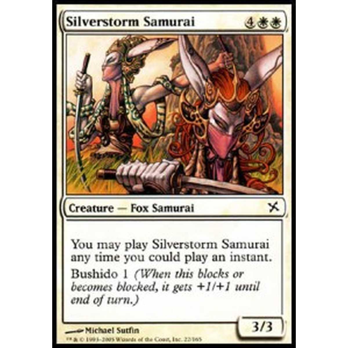 Silverstorm Samurai - Samurai Argentovivo - [BOK] [EX] [Foil]