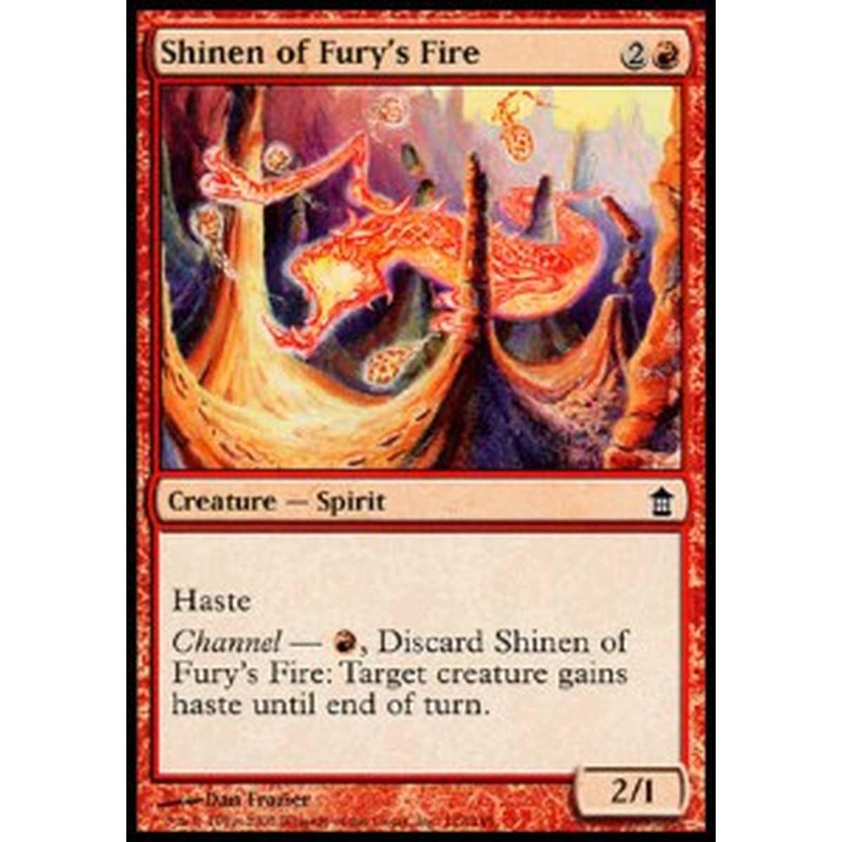 Shinen of Fury's Fire - Shinen of Fury's Fire - [SOK] [EX] [Foil]