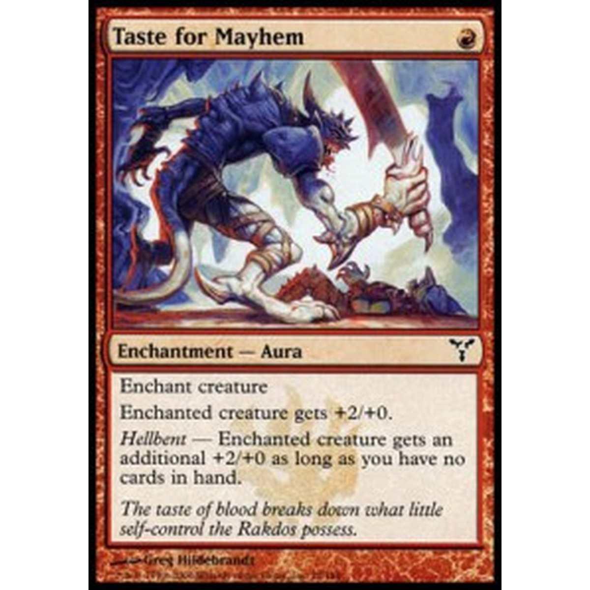 Taste for Mayhem - Taste for Mayhem - [DIS] [NM] [Foil]