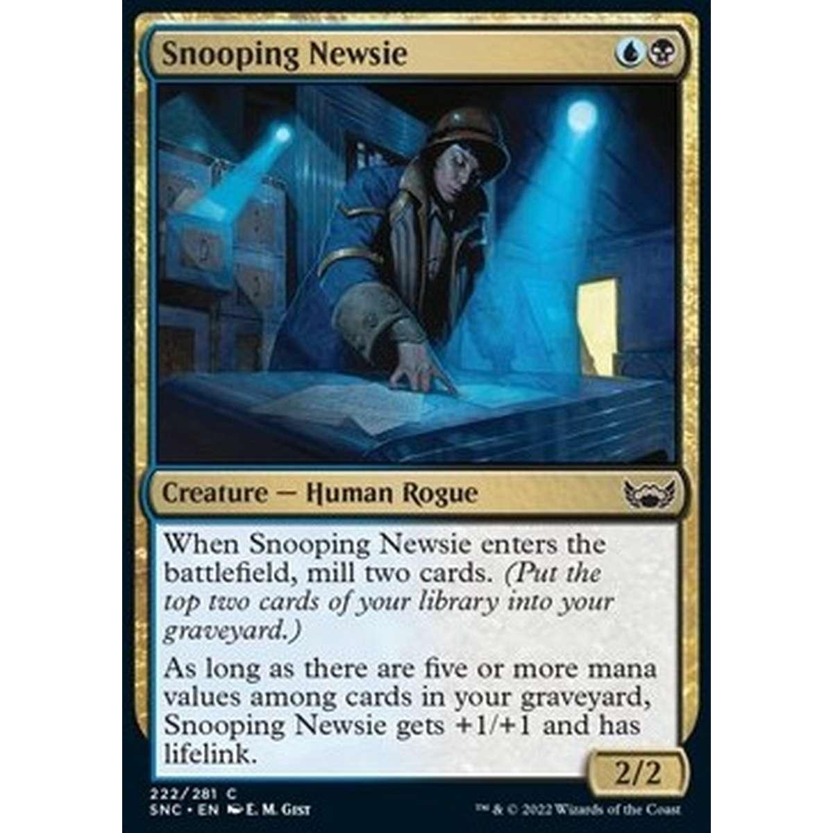 Snooping Newsie - Giornalista Ficcanaso - [SNC] [NM]