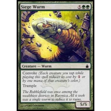 Siege Wurm - Wurm da Assedio - [RAV] [EX] [Foil]