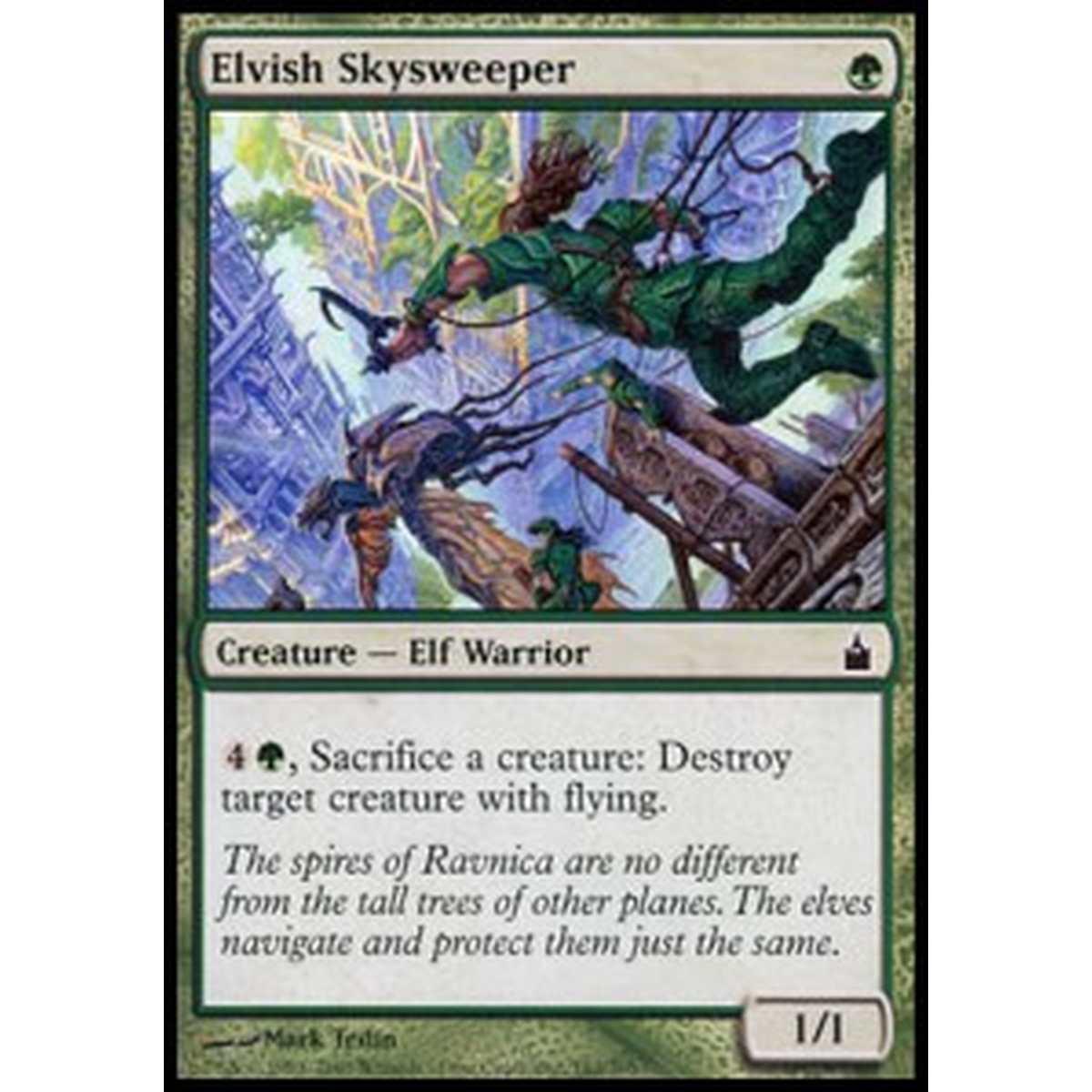 Elvish Skysweeper - Elvish Skysweeper - [RAV] [EX] [Foil]