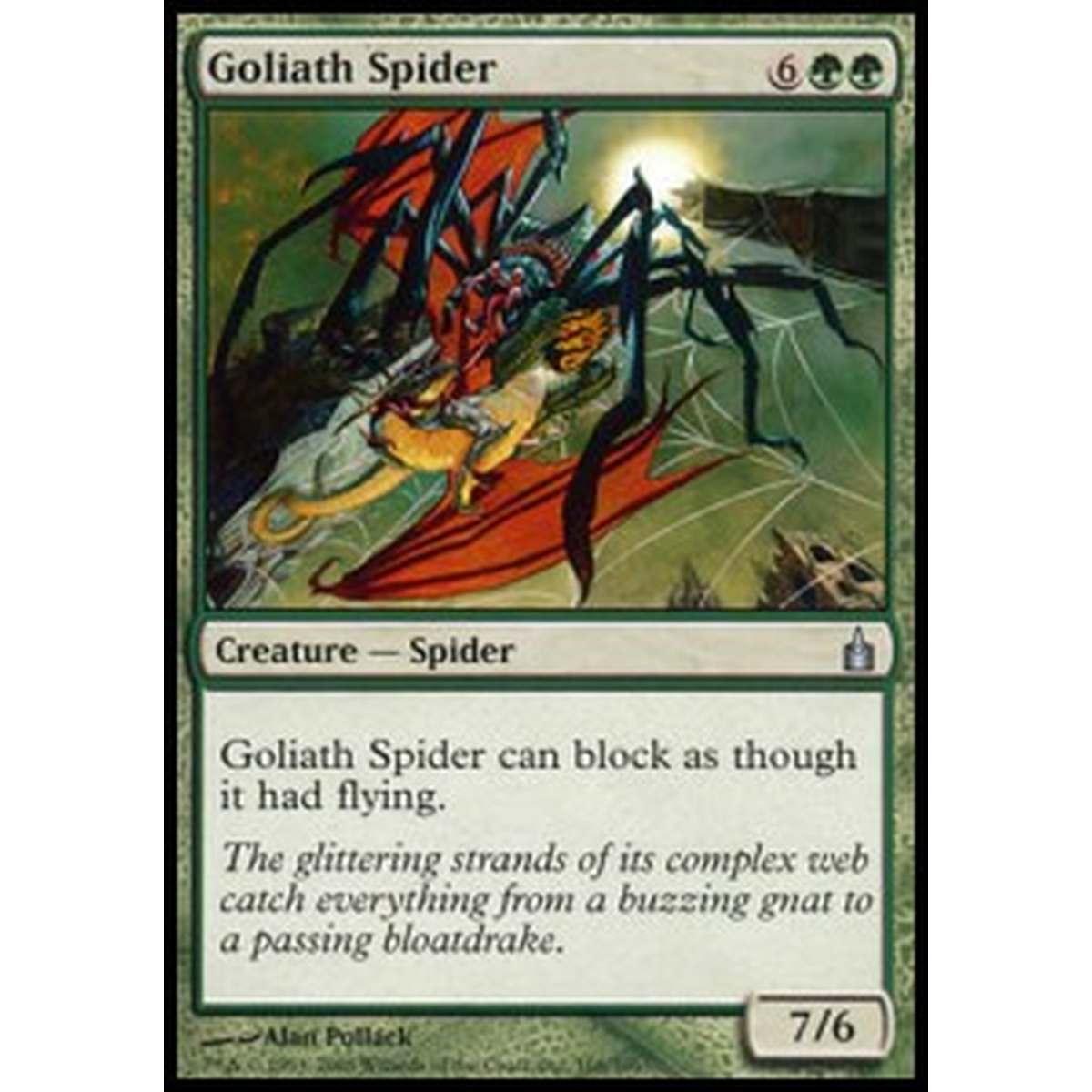 Goliath Spider - Ragno Golia - [RAV] [EX] [Foil]