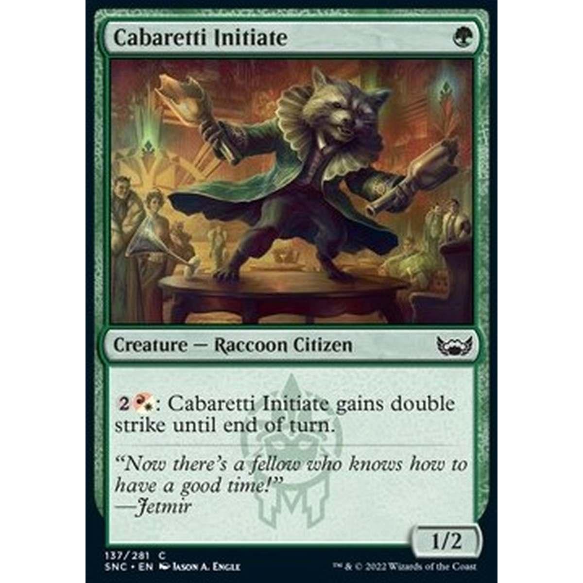 Cabaretti Initiate - Iniziato dei Cabaretti - [SNC] [NM]