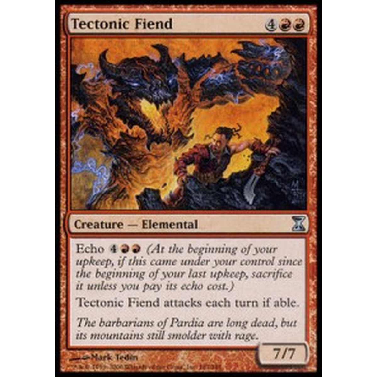 Tectonic Fiend - Demone Tettonico - [TSP] [EX] [Foil]