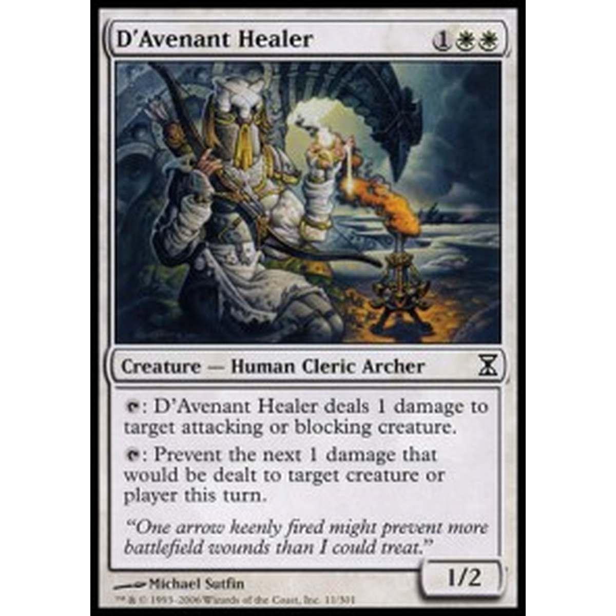 D'Avenant Healer - D'Avenant Healer - [TSP] [EX] [Foil]