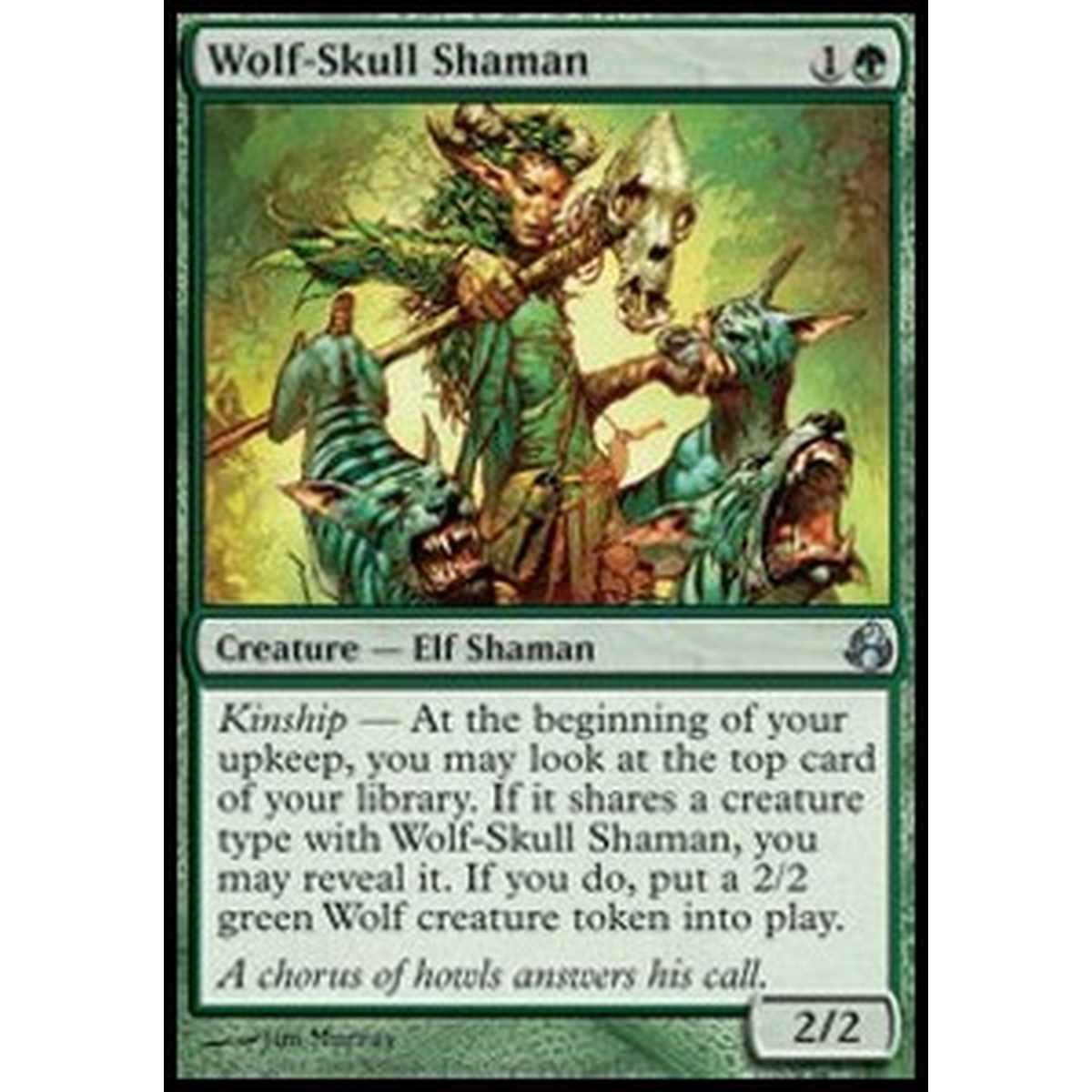 Wolf-Skull Shaman - Sciamano del Teschio di Lupo - [MOR] [NM]